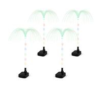Streetwize Solar jelly Fish Light (Pack of 4 ), Black