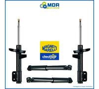 4x Gas Strut Shocks Front+Rear Magneti Marelli For Kia Rio III 11-17