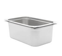 4x Gastronorm Containers GN 1/1 Stainless Stackable Tray Multi Sizes vidaXL