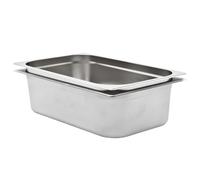 4x Gastronorm Containers GN 1/1 Stainless Stackable Tray Multi Sizes vidaXL