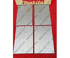 4X Genuine Makita Belt Sander Carbon Graphite Plate Pad 9403 M9400 MT940 MT941