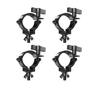 4X Global Truss Pro Half Coupler Black 100G SWL Lighting Clamp Truss Stand