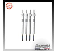 4x Glow Plugs Set fits HYUNDAI ix20 JC 1.4D 1.6D 10 to 15 Bosch 367102A200 New