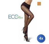 4x Golden Lady Tights Ecoline 40 Den Black Xl