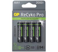 4X GP ReCyko Pro Photo-Flash AA Battery For Camera Flash