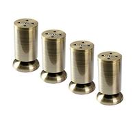 4x Green Bronze Antique Aluminum Alloy Furniture Legs - Durable Support Feet for Tables, TV Cabinets, Sofas & Coffee Tables - Stylish Home Decor Accessories