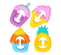 4X Grip Strength Trainer Forearm Trainer Grip Exerciser Hand Grip Strengthener Forearm Finger Exerciser for Grip Strength, Muscle Training, Sports