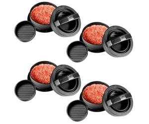 4x Hamburger Press Plastic Burger Patty Burger Meatballs Press Maker