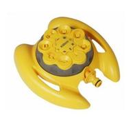 4x Hozelock Dial Sprinkler Vortex Spray Choice Of 8 Patterns Yellow & Grey 2515