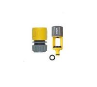 4x Hozelock Durable Plastic Multi-Tap Connector Yellow & Grey|Free P&P|11.1/Unit