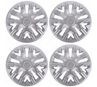4x Hub Cap Wheel Trims 16" The Best Silver