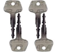 4x Ignition Keys Replacement for Daewoo Doosan Terex Bobcat Dumper Digger Excavator F900