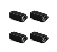4X in Ear Monitor Amplifier Portable Stereo Headphone Amp with XLR Input Volume Adjustment Plug for Musician