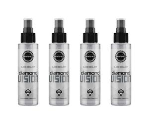4X Infinity Wax Diamond Vision Glass Sealant Water Repellent Protection 250Ml