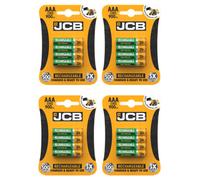 4X Jcb Aaa 900Mah Rechargeable Batteries - Pack Of 4
