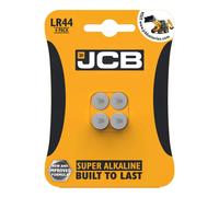 4x JCB LR44 Batteries Super Alkaline 1.5V Coin Cell Button A76 AG13