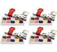 4x Jelly Belly 10 Individual Flavours American Jelly Beans Candy 125g Gift Box