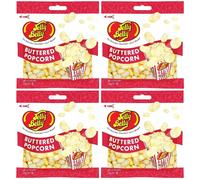 4x Jelly Belly Buttered Popcorn Flavour Jelly Beans 70g Bag American Candy