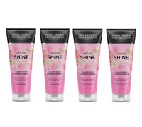 4x John Frieda Vibrant Shine Colour Shine Conditioner 250ml, Silicone Free
