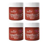 4x La Riche Directions Semi-Permanent Hair Color 100ml Tub - Flame
