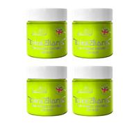 4x La Riche Directions Semi-Permanent Hair Color 100ml Tub - Fluorescent Lime