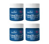 4x La Riche Directions Semi-Permanent Hair Color 100ml Tub - Lagoon Blue