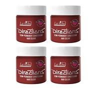 4x La Riche Directions Semi-Permanent Hair Color 100ml Tub - Pillarbox Red