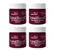 4x La Riche Directions Semi-Permanent Hair Color 100ml Tub - Rubine