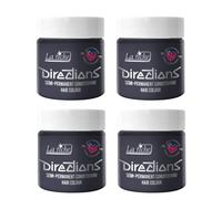 4x La Riche Directions Semi-Permanent Hair Color 100ml Tub - Stormy Grey