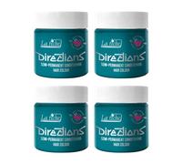 4x La Riche Directions Semi-Permanent Hair Color 100ml Tub - Turquoise