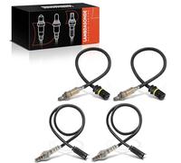 4x Lambda Sensor according to Cat and Upstream Cat Compatible with E36 E38 E39 E46 E53 E60 E61 E65 E66 E67 E83 E85 LM_ 1998-2006