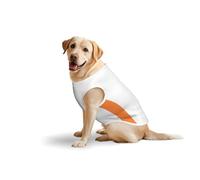 4X-Large Large Pet Pure Cotton Vest - Summer T-Shirts for Medium Dogs, Irish Flag Print Breathable & Soft Tank Top
