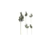 (4x Leaf Plants) Tall Artificial Flowers Plants In/Outdoor Fake Garden Wedding Home Decor Bouquet