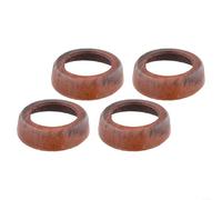 4X Leather Cuff Pump Replacement for Model 75 Handle - Thick Cowhide Piston Sleeves for Well Water Pumps - Enhanced Sealing & Durability