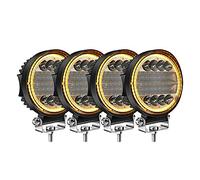4X LED Work Light Pods Round Spot Combo Light Fog Lamp for Off Road SUV