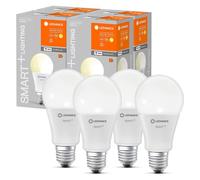 4x Ledvance Smart+ LED Bulb 9.5W=75W E27 Matt 1055lm Warm White WiFi Dimmable