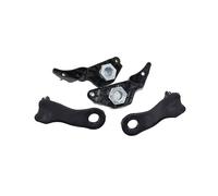 4x Left right Headlight Headlamp Brackets Repair Fit For Bmw 5 Series E60 E61