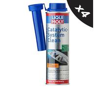 4x Liqui Moly Catalytic System Cleaner Reduces Emission & Consumption - 300ml