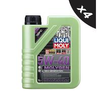 4x Liqui Moly Molygen 5W-40 New Generation ACEA A3/B4 VW BMW AUDI PORSCHE A40 1L