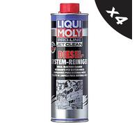 4x Liqui Moly Pro-Line Diesel Injector Cleaner Fuel System Cleaner 500ml