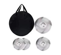 4x Low Volume Cymbals Pack 14 Inch 16 Inch 20 Inch Drum Practice Set for Beginners Music Room Replacement Parts