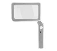4X Magnifying Glass with Light,Reading Magnifier with 10 LEDs Relieve Eye Strain Magnifier 250mm Focus Magnifier Folding Magnifier Close Up Working Magnifying Glass