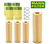 4X Man Hu 514 X Oil Filter for Mercedes W203 W204 C204 S203 W211 W212 CL203 B906