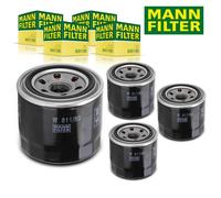 4X Man W 811/80 Oil Filter For Opel Hyundai I30 I20 I10 Kia Cee'D Rio Isuzu Ford