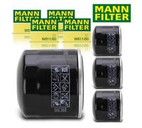 4X Mann W 811/80 Oil Filter For Opel Hyundai I30 I20 Isuzu Kia 'D Rio 1962769C2