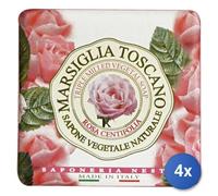 4X Marseille Toscano Soap Bar 200 Grams Pink
