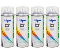 4x MIPA Acryl Lack RAL 7016 ANTHRACITE GREY Acrylic Quality Colour Spray 400ml