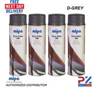 4X Mipa Etch Filler High Build Dark Grey (500ML)