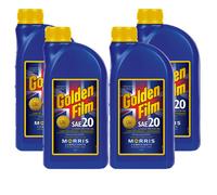 4X Morris Sae 20 Classic Motor Oil 1L - Mineral Engine Oil Api Sd/cc