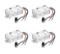 4X Motor Speed Controller DC9V 12V 24V 48V 60V PWM Motor Speed Controller Regulator Driver 0-1200W Adjustable Current